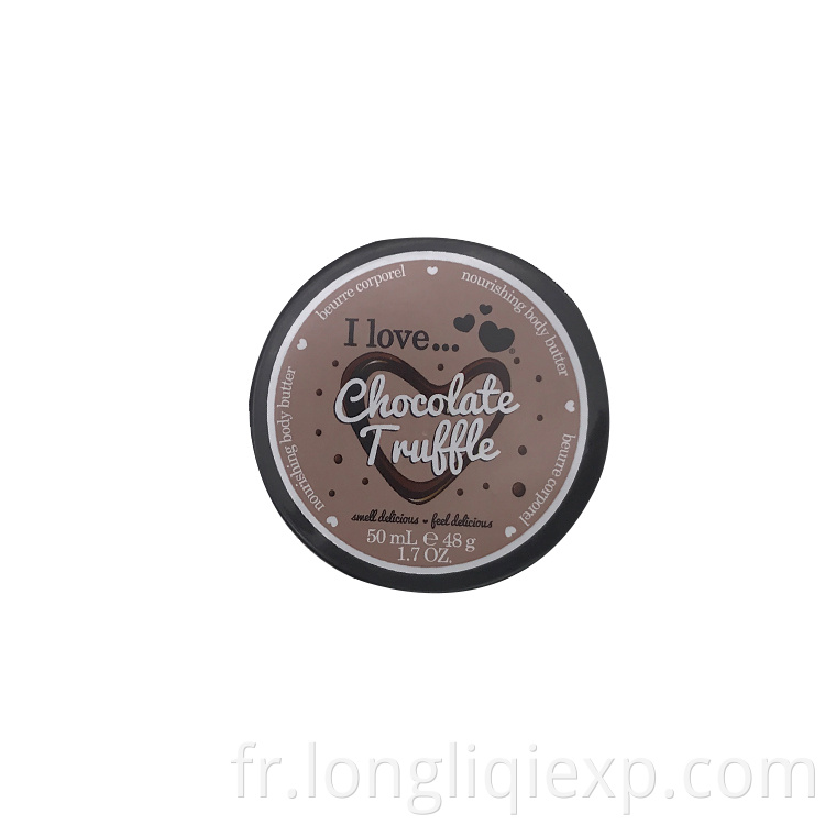 Ensemble de gel douche 500 ml Gel douche de marque Chocolate Truffle 50 ml lotion au beurre pour le corps